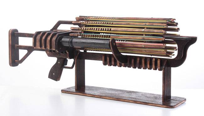 Александр Шпетный, молодой дизайнер из Украины и его проект Rubber Band Machine Gun