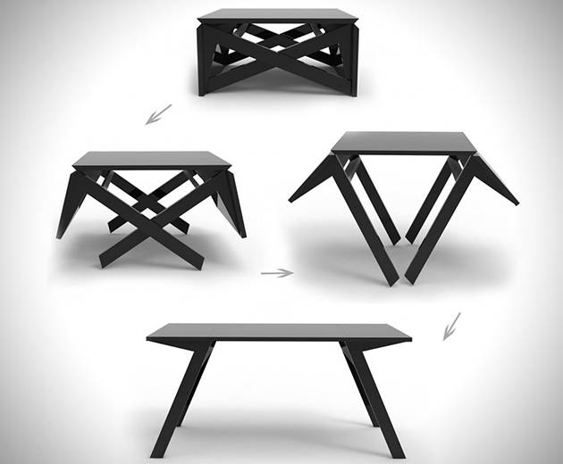 Стол трансформер - MK1 Transforming Coffee Table - раскладной стол