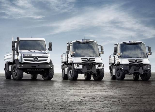 Новое поколение грузовиков Unimog