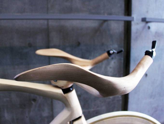 Fusion - велосипед  из дерева от художника Yojiro Oshima